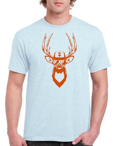 Featured image for “Minny Grown T-Shirt Light Blue Deer”