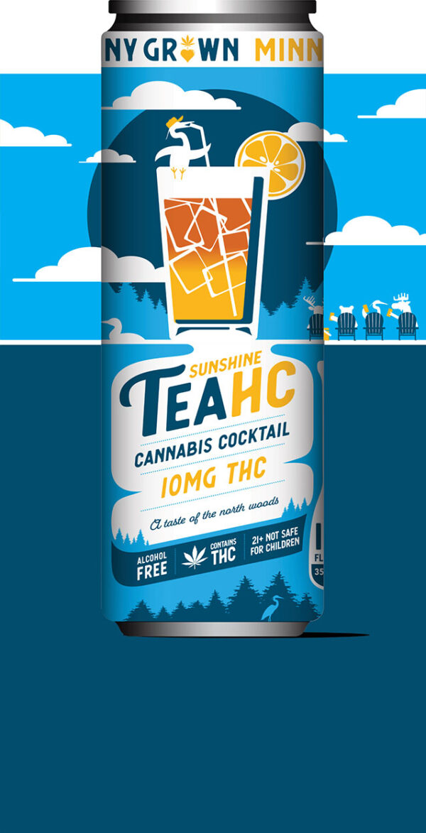THC Cocktails - Sunshine TeaHC