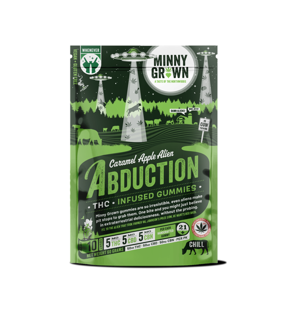 Featured image for “THC Gummies - Caramel Apple Alien Abduction”