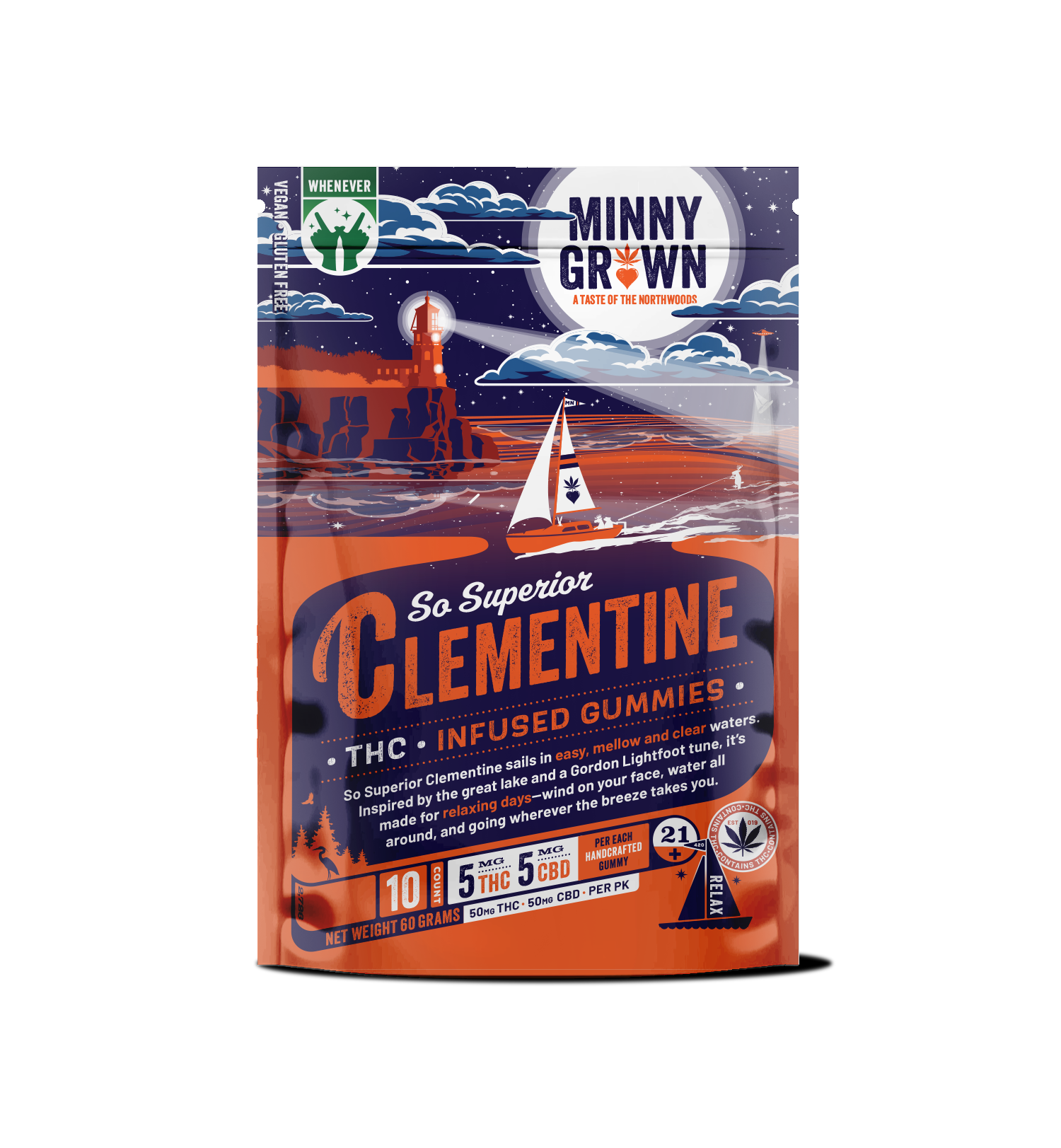 Featured image for “THC Gummies - So Superior Clementine”