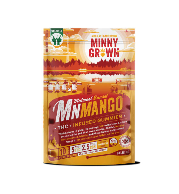 Featured image for “THC Gummies - Midwest Sunset MN Mango”