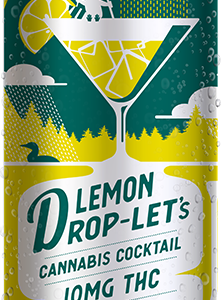 Minny Grown Lemon Drop-let's THC cocktail can