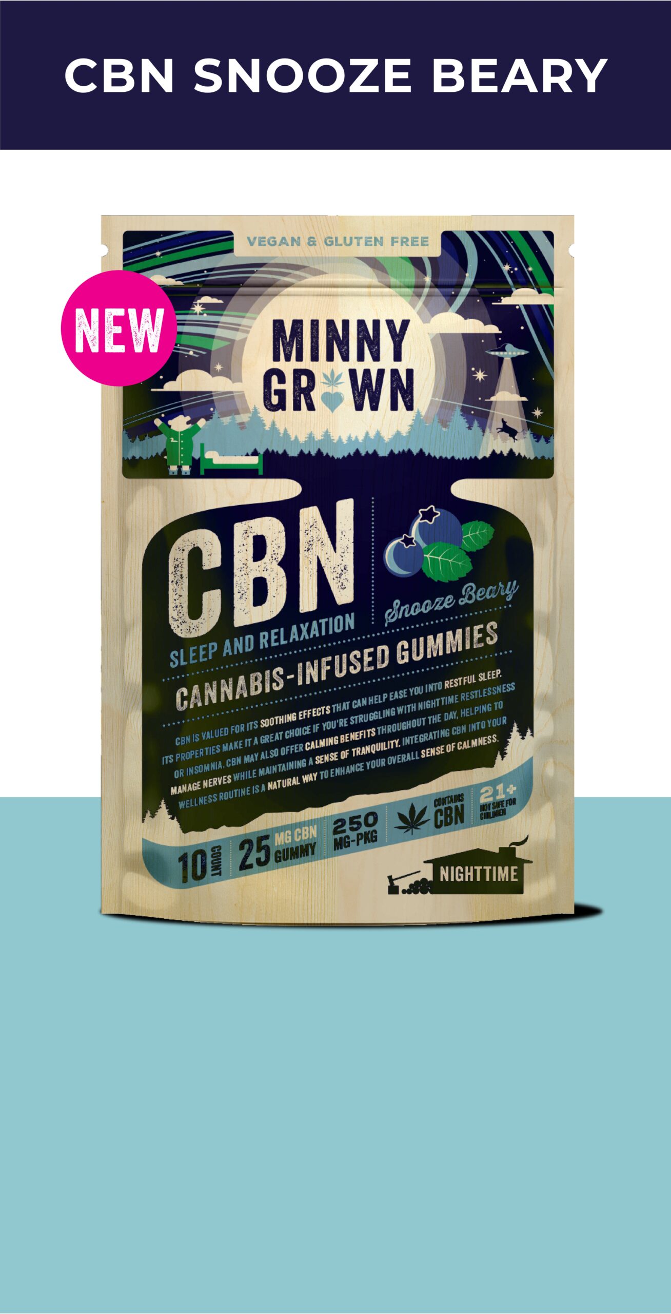 Featured image for “CBN Gummies Snooze Beary”