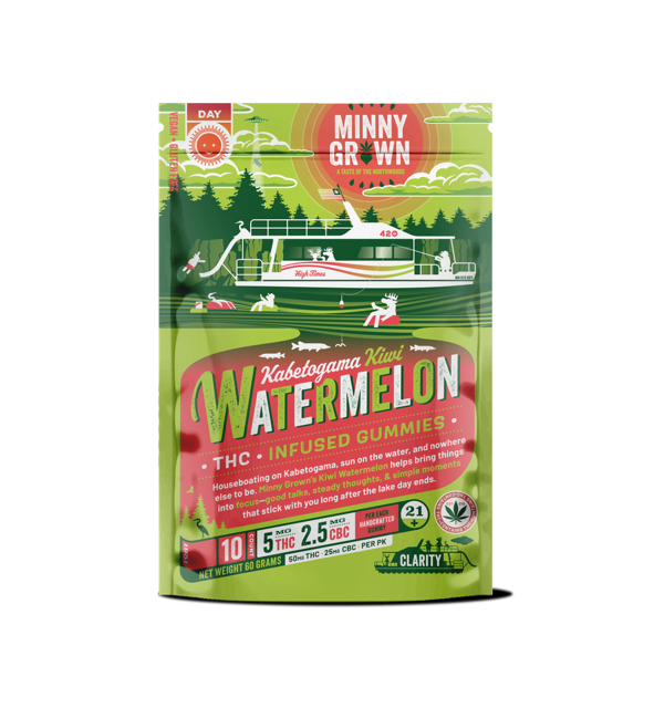 Featured image for “THC Gummies - Kabetogama Kiwi Watermelon”