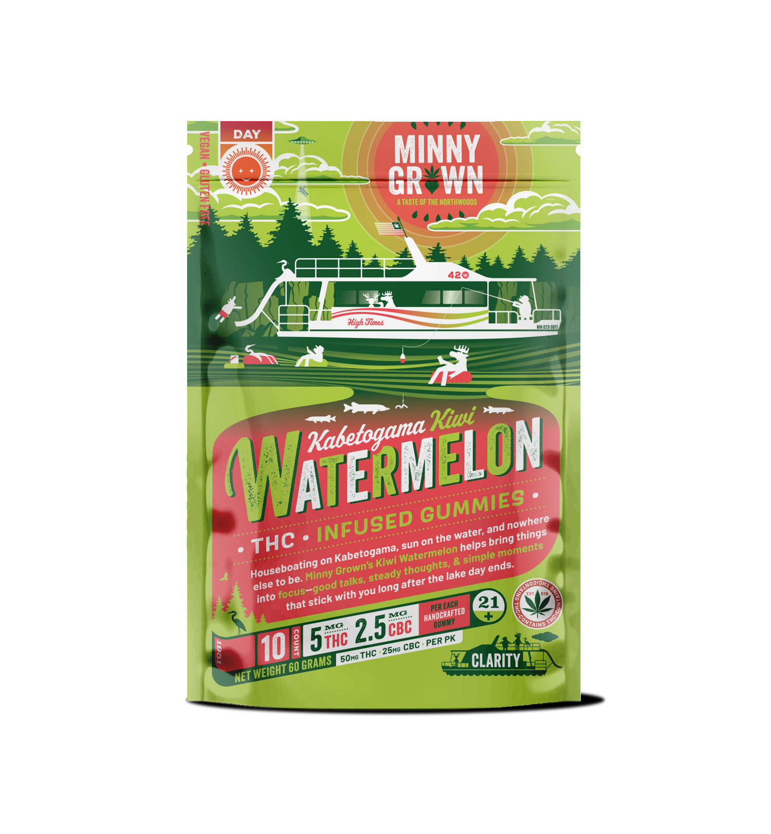 Featured image for “THC Gummies - Kabetogama Kiwi Watermelon”