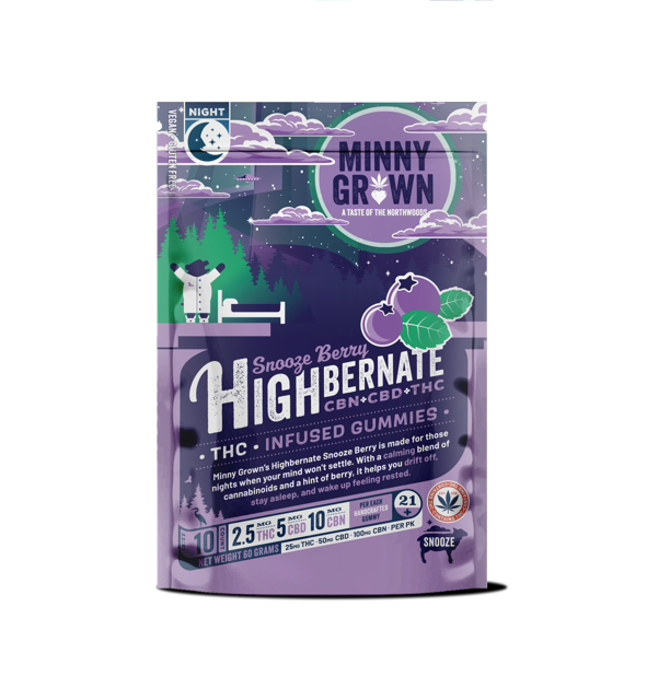 Featured image for “THC Gummies – Highbernate Snooze Beary”