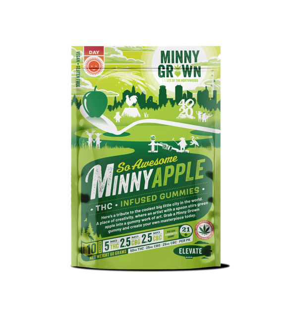 Featured image for “THC Gummies - So Awesome Minny-Apple”
