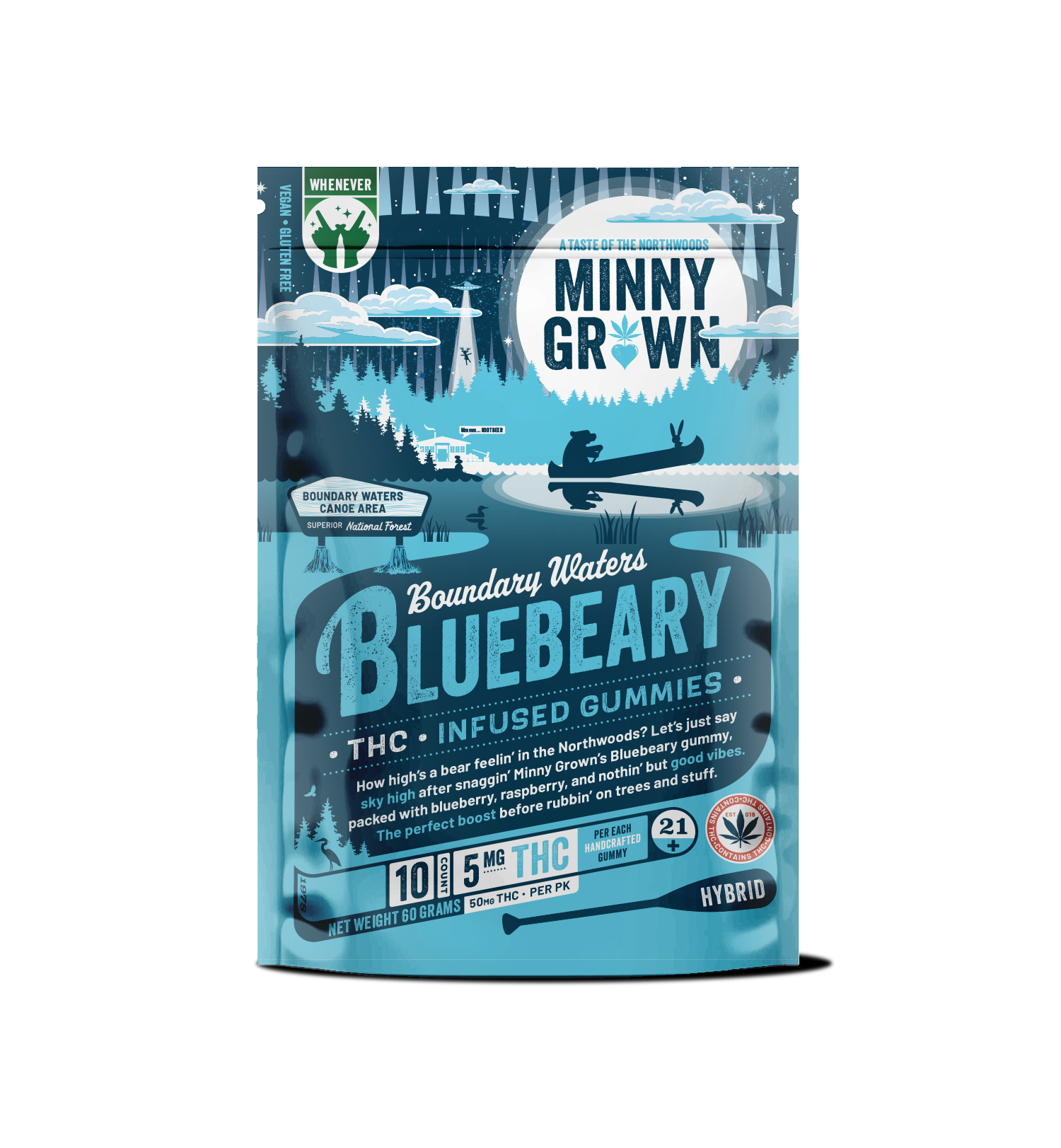 Featured image for “THC Gummies - Boundary Waters BlueBeary”